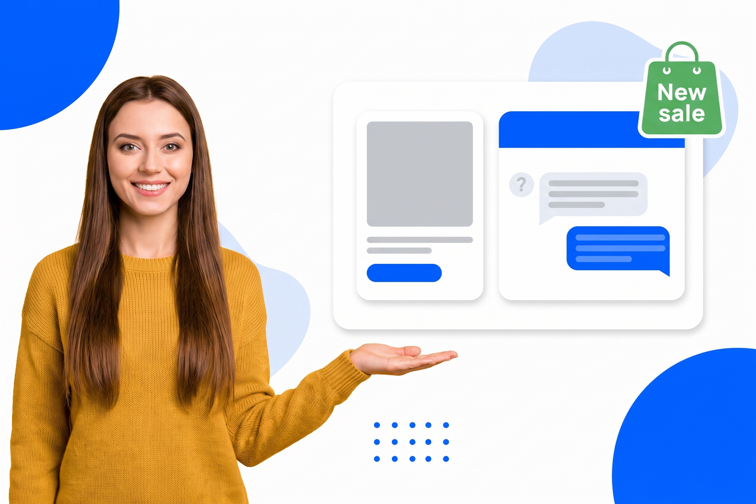 Chatbot for Ecommerce in use on a website