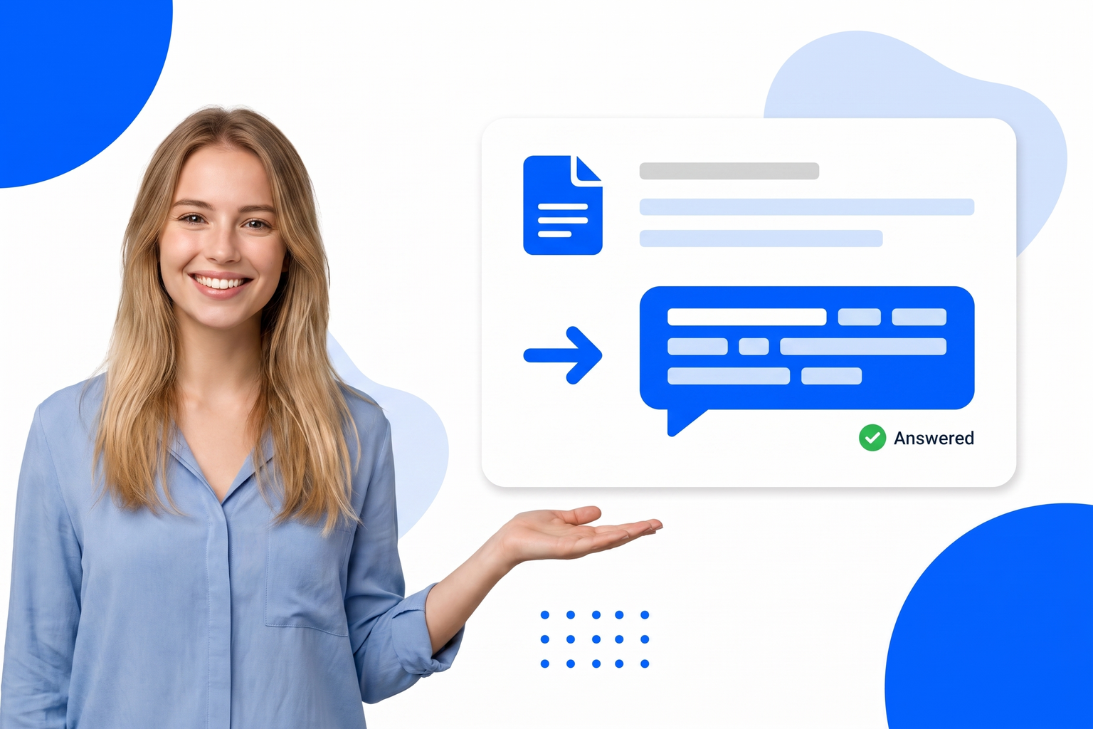 Support Chatbot in use on a website