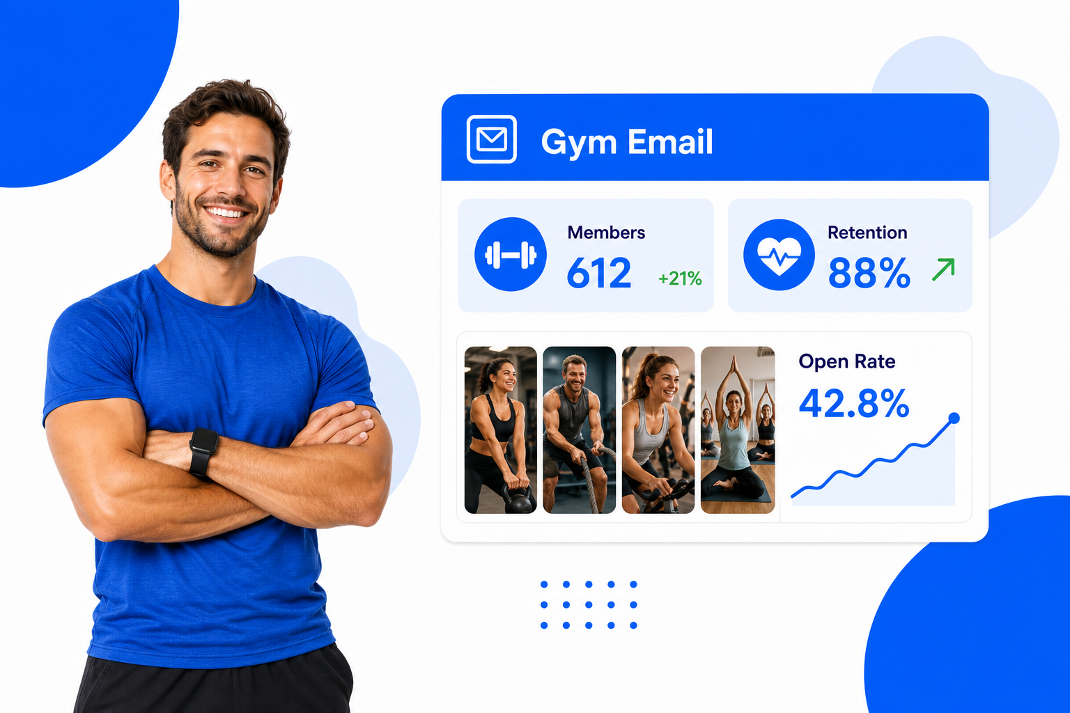 What you can do with email marketing for Gyms