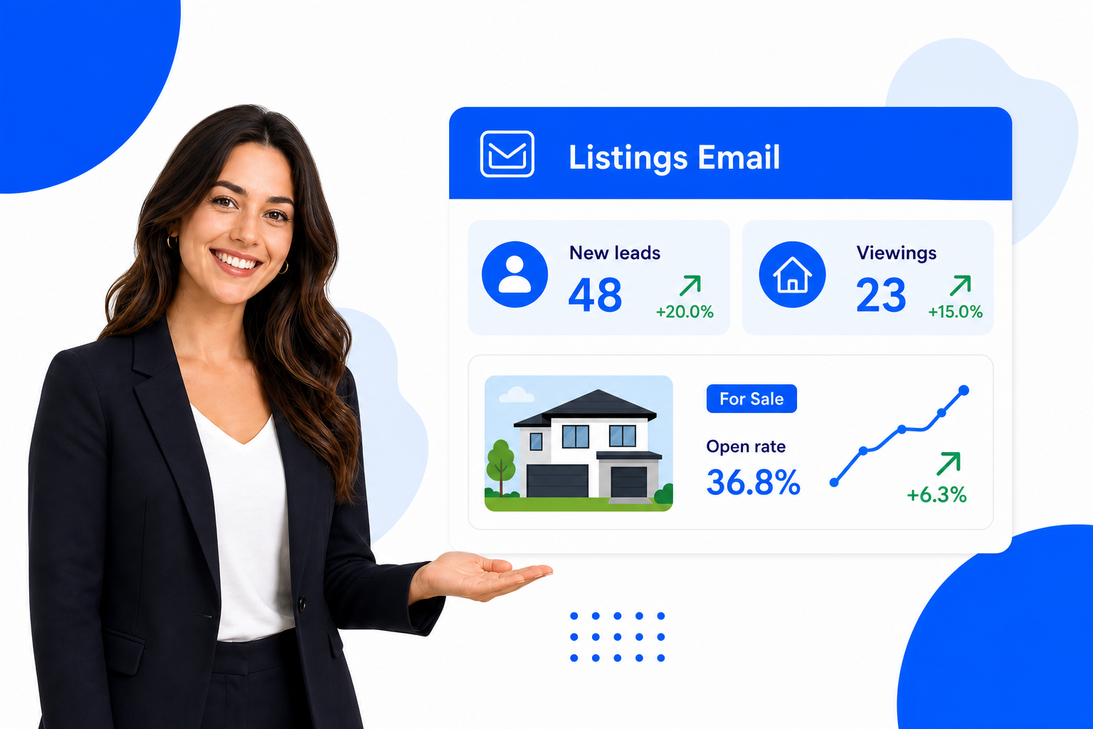 What you can do with email marketing for Real Estate