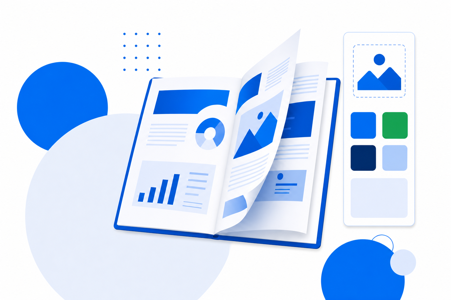 Customizing a flipbook's brand colors and logo