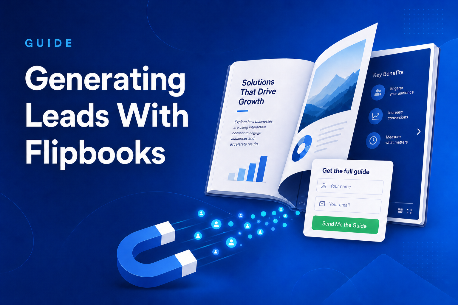 Generating Leads With Flipbooks - gate premium content, capture clean leads, and export them to follow up