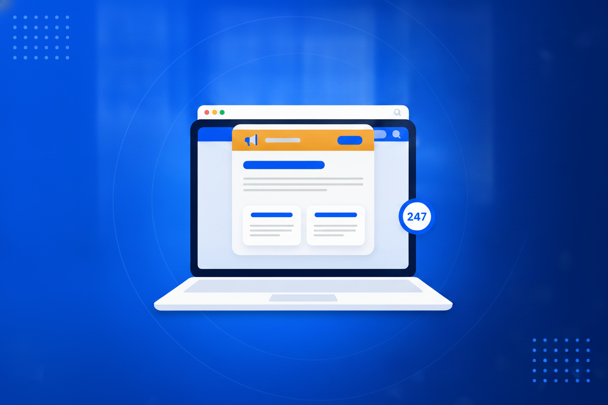Announcement Bar for Your Website
