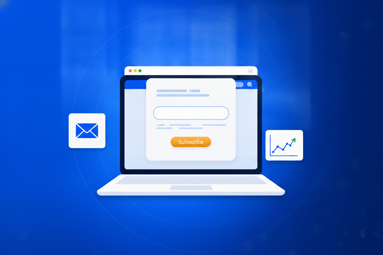 Email Popup to Grow Your List