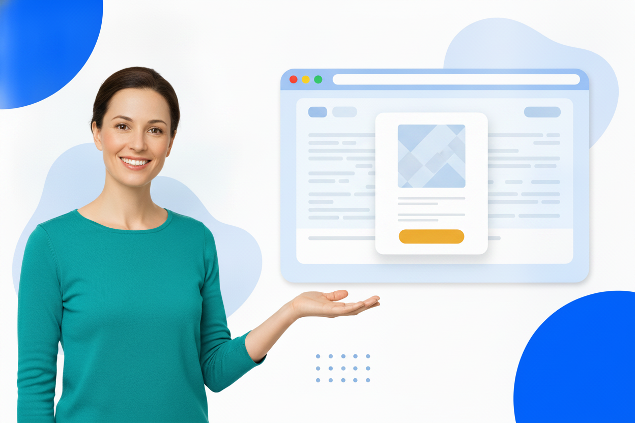 Website Popup in use on a website