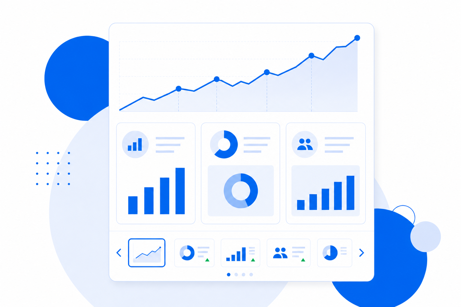 Slidebook analytics dashboard with per-slide stats