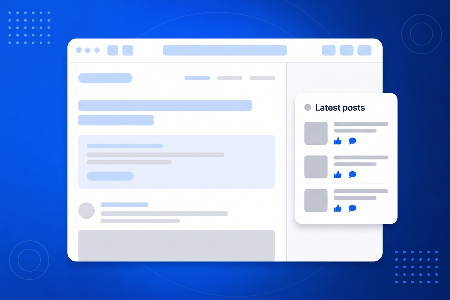 Facebook Feed Widget for Your Website