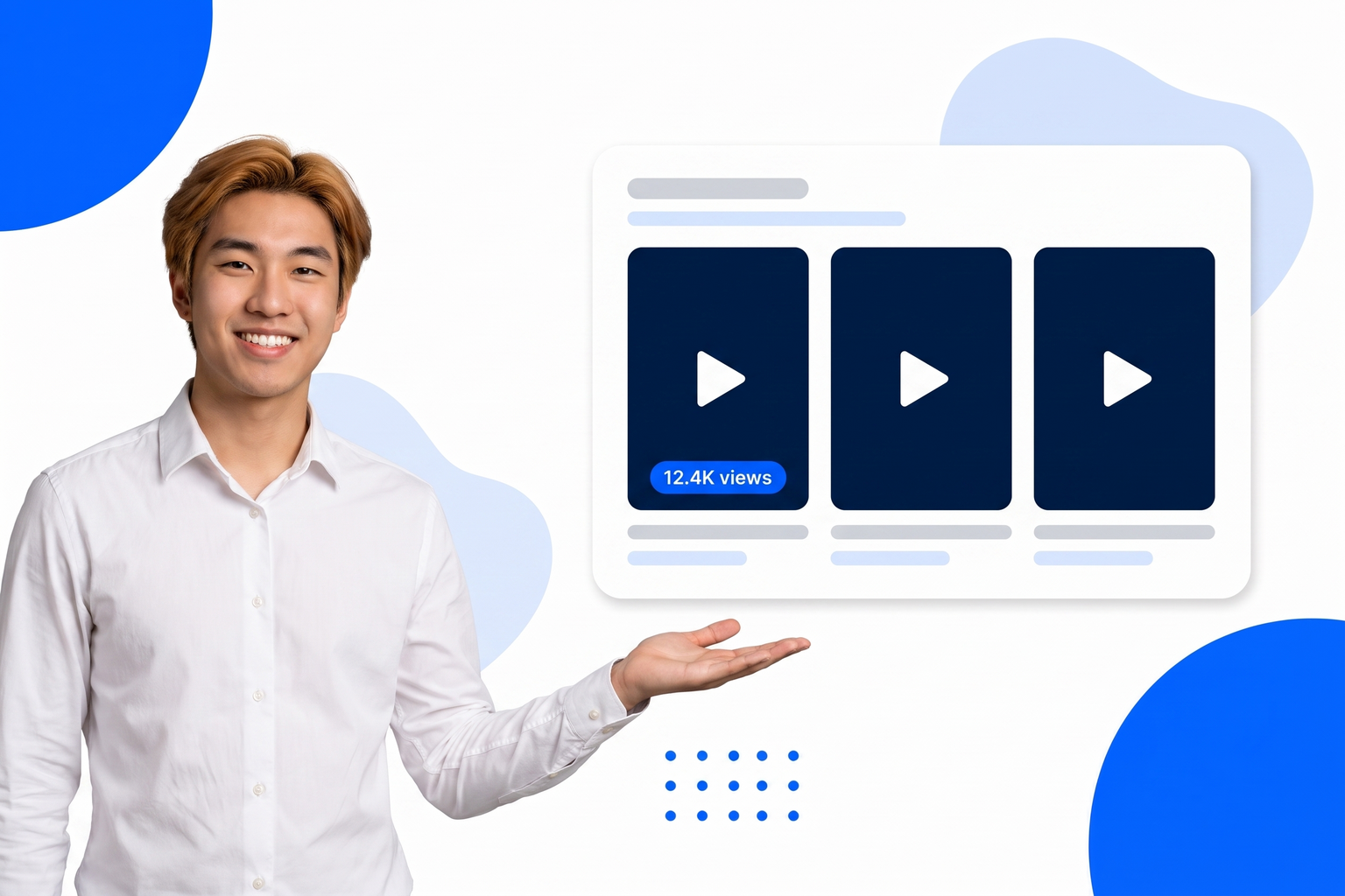 TikTok Feed Widget in use on a website